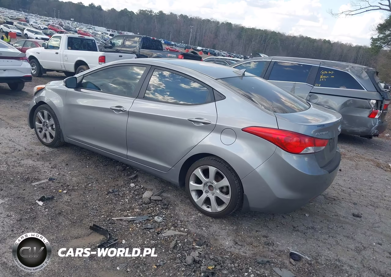 2012 Hyundai Elantra Limited (Ulsan Plant) VIN:KMHDH4AE8CU365613 - 3