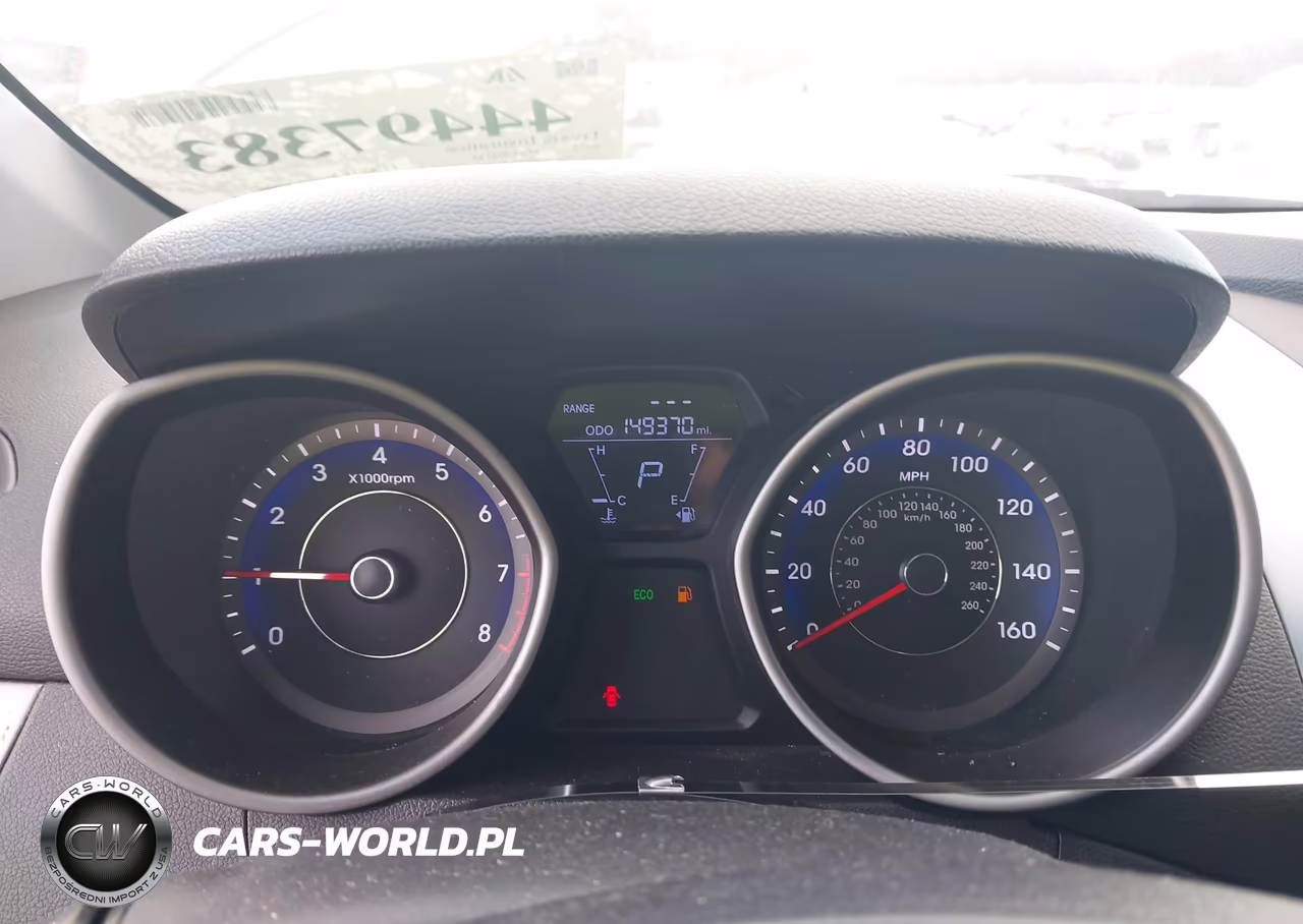 2012 Hyundai Elantra Limited (Ulsan Plant) VIN:KMHDH4AE8CU365613 - 7