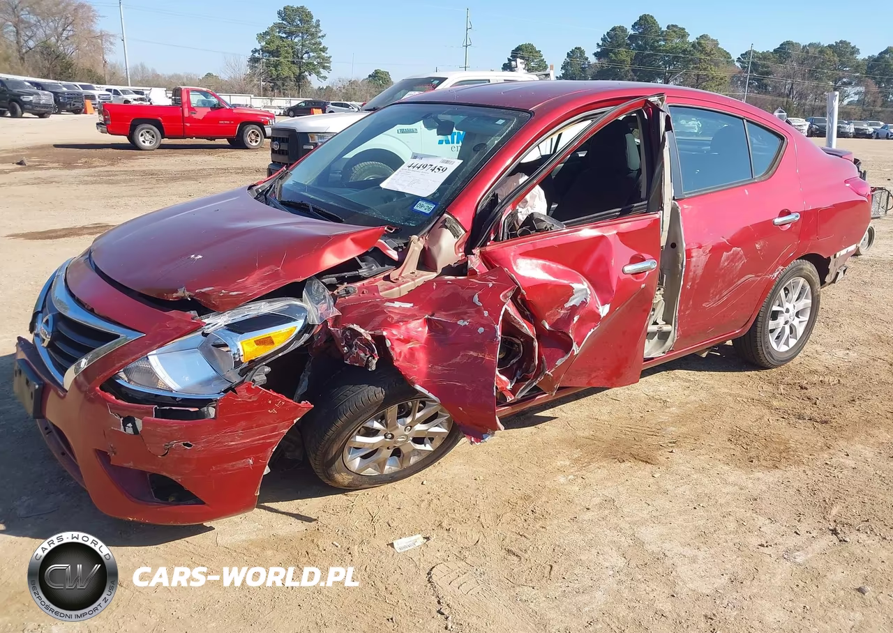 2017 Nissan Versa 1.6 Sv VIN:3N1CN7APXHL881004 - 2