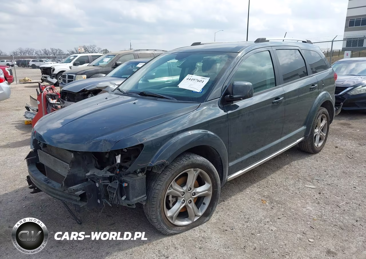 2017 Dodge Journey Crossroad VIN:3C4PDCGB1HT691825 - 2