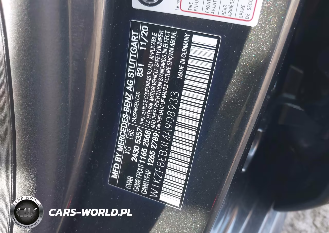 2021 Mercedes-Benz E 350 4Matic VIN:W1KZF8EB3MA908933 - 9