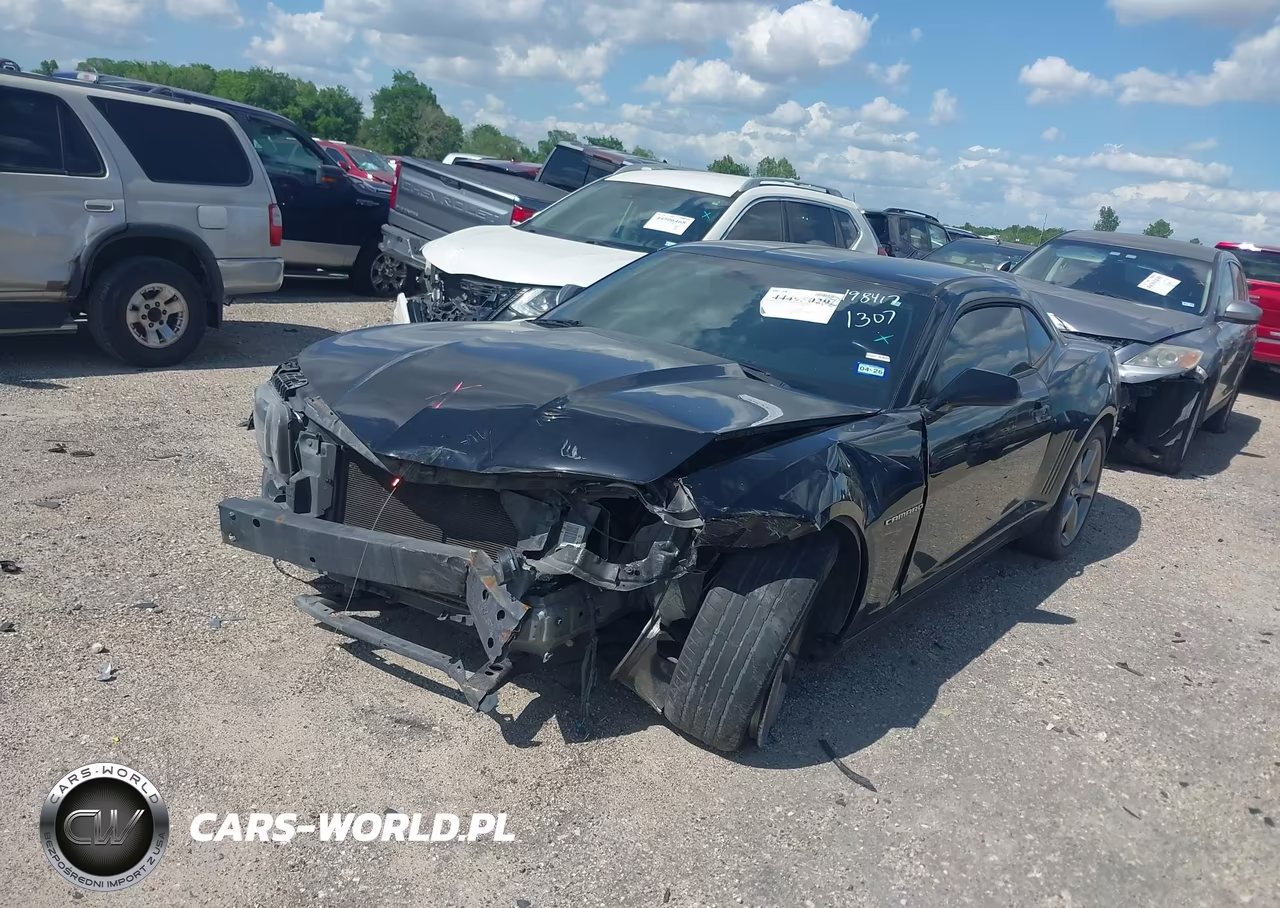 2013 Chevrolet Camaro 1Lt VIN:2G1FB1E36D9232989 - 2