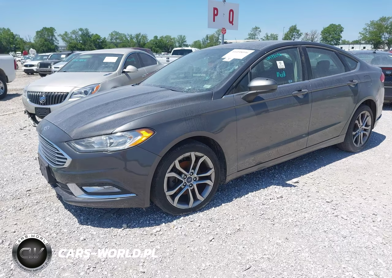 2017 Ford Fusion Se VIN:3FA6P0HD1HR275178 - 2