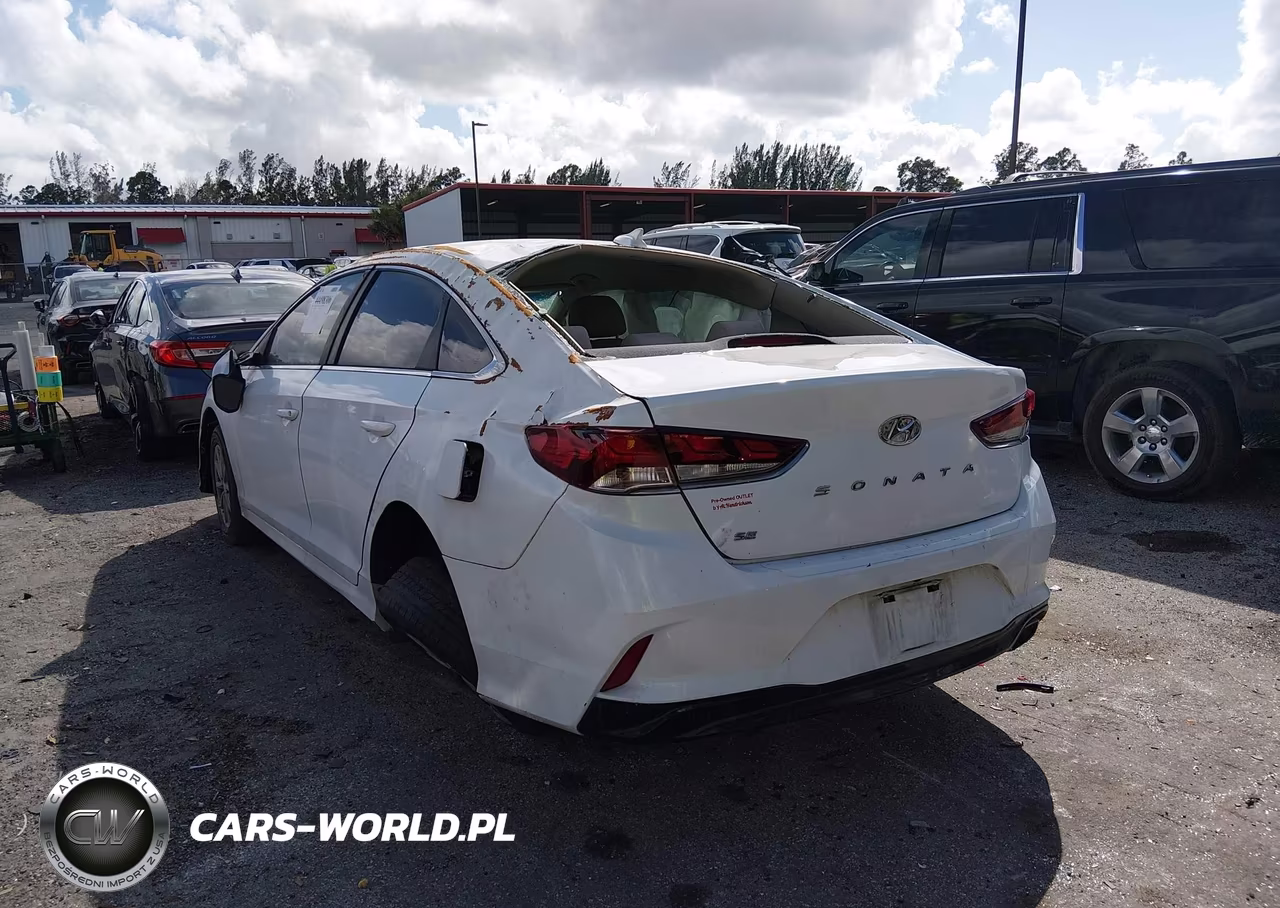 2019 Hyundai Sonata Se VIN:5NPE24AFXKH761005 - 3