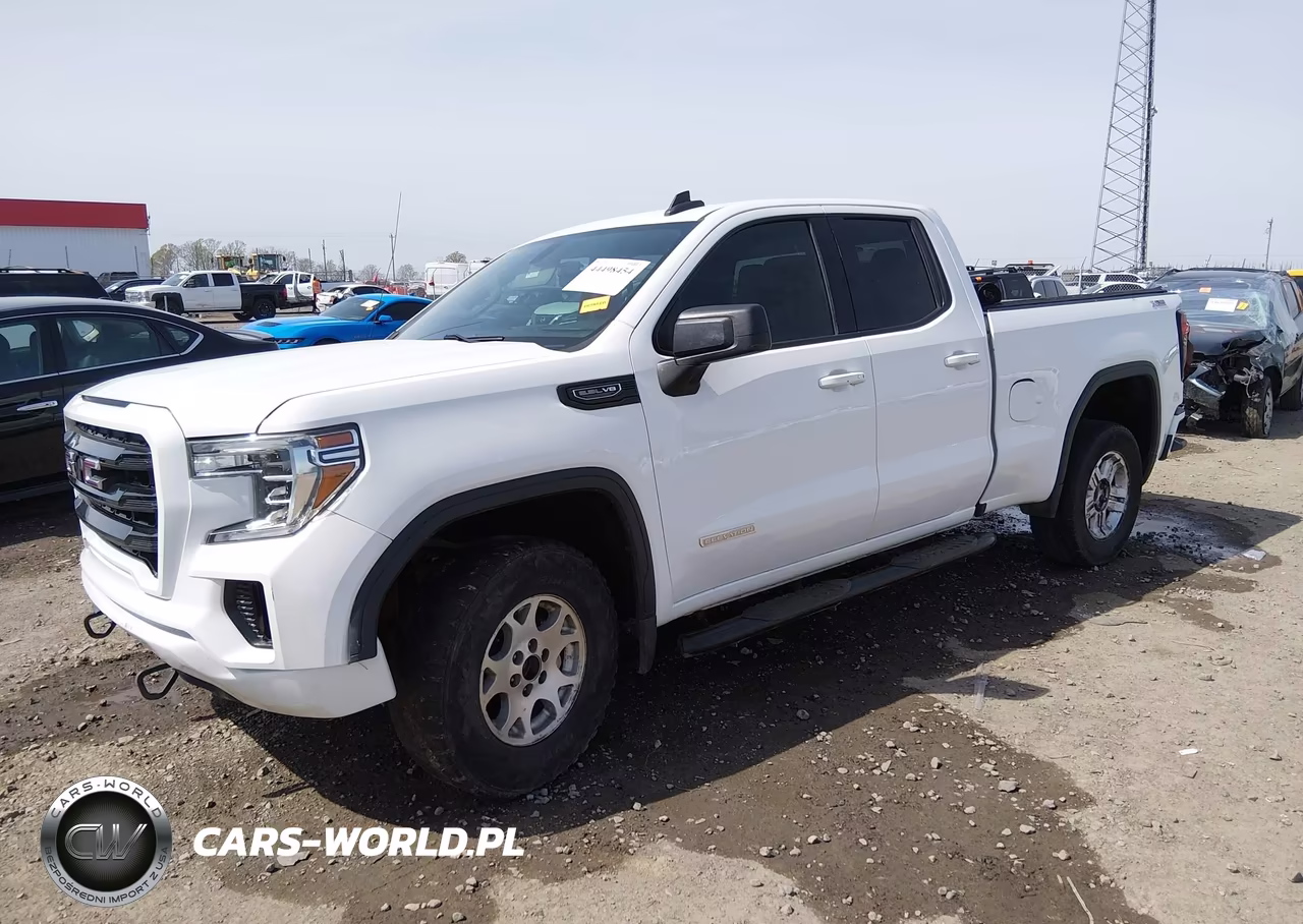2021 GMC Sierra 1500 4Wd Standard Box Elevation VIN:1GTR9CED0MZ398113 - 2