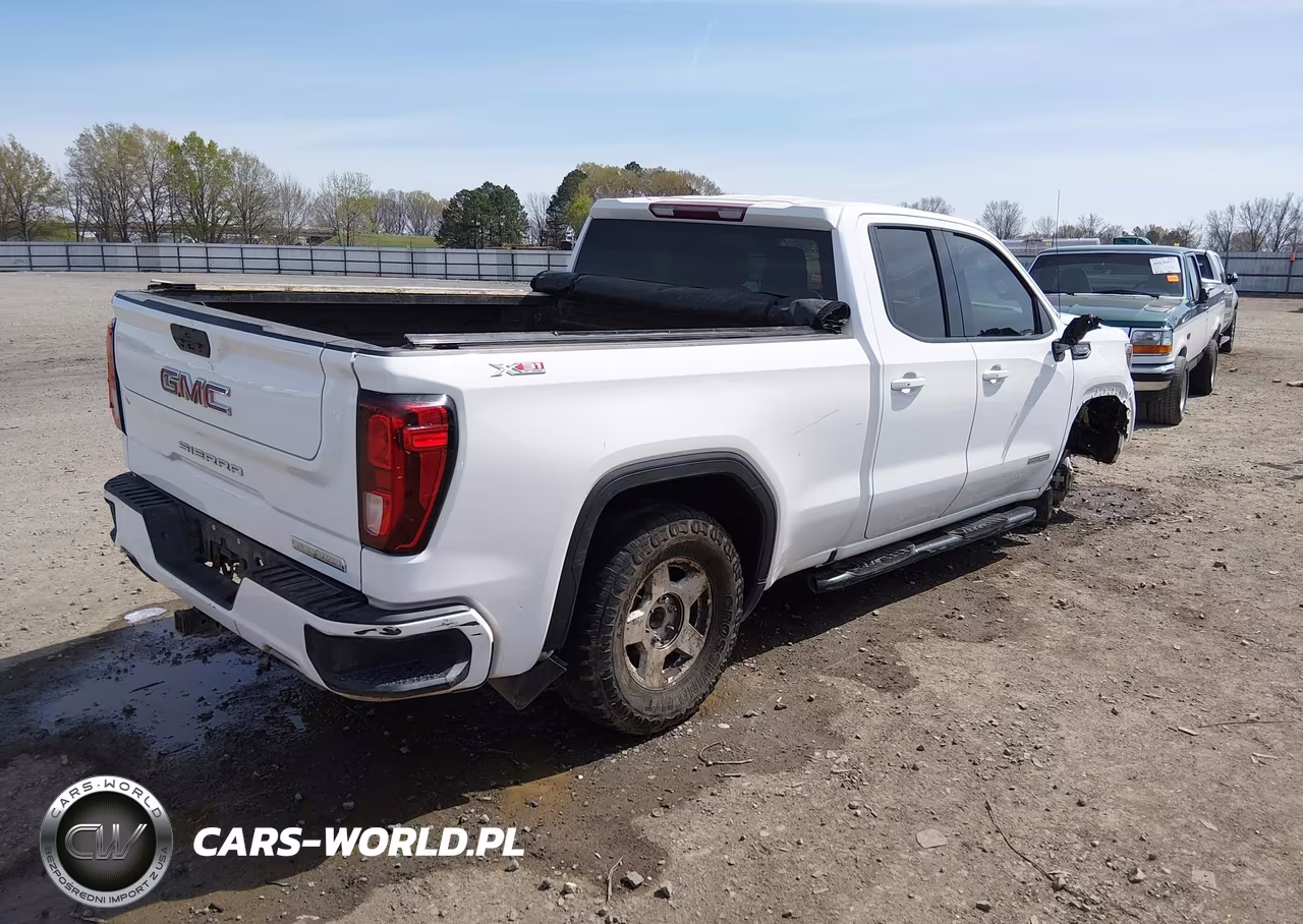 2021 GMC Sierra 1500 4Wd Standard Box Elevation VIN:1GTR9CED0MZ398113 - 4