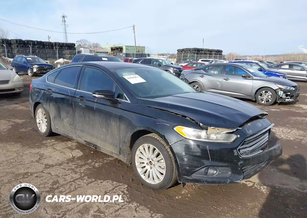2016 Ford Fusion Energi Se Luxury