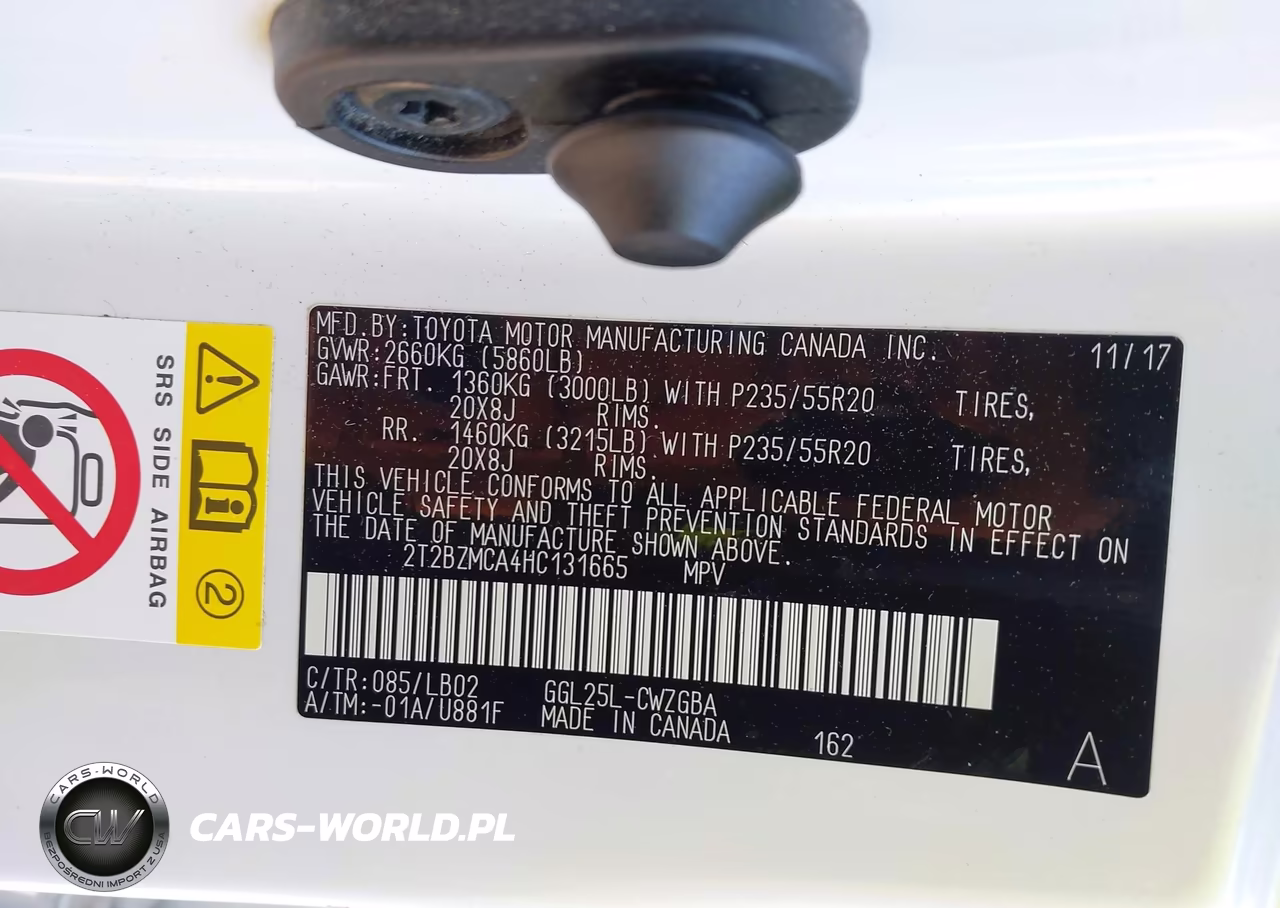 2017 Lexus Rx 350 VIN:2T2BZMCA4HC131665 - 9