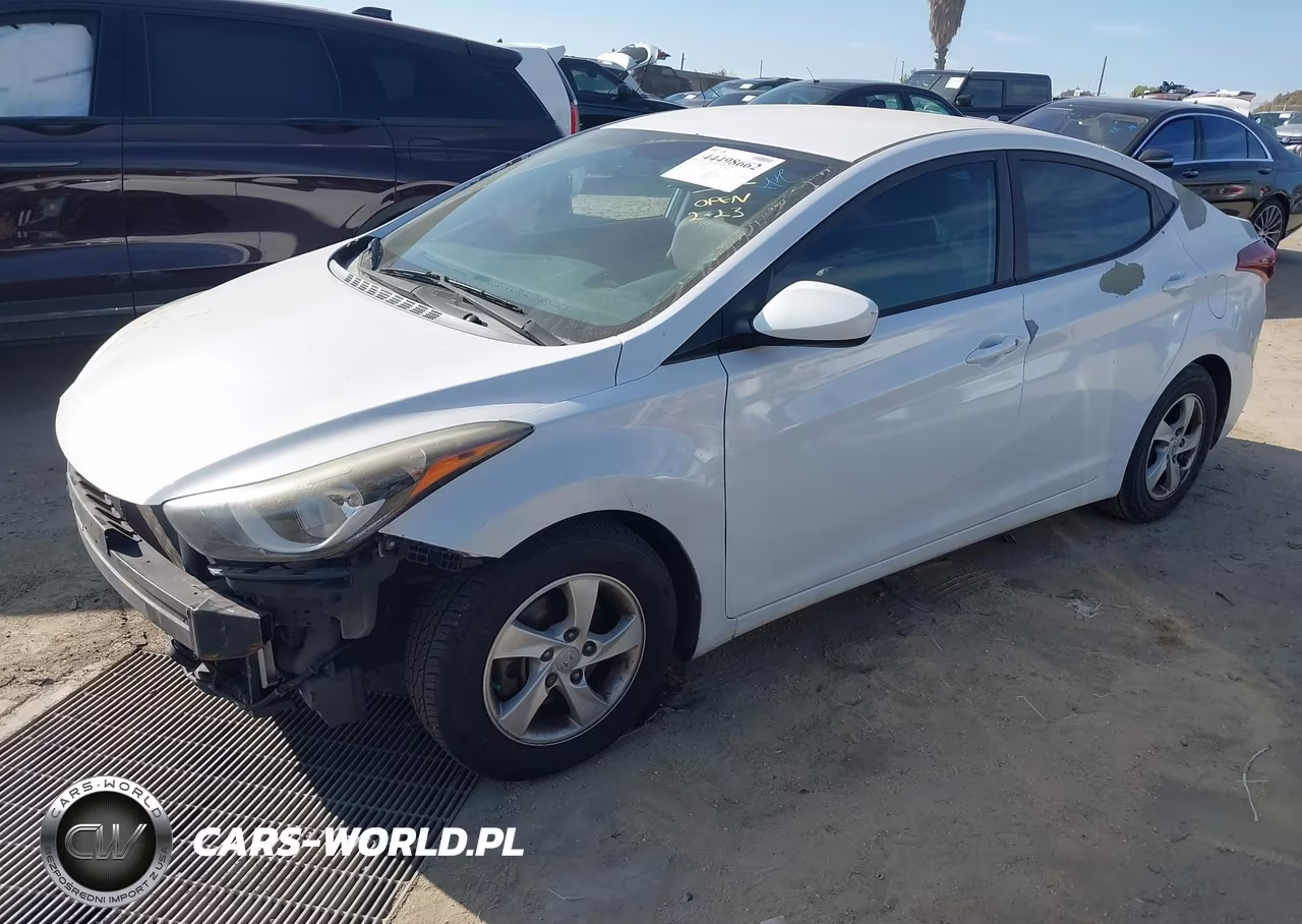 2015 Hyundai Elantra Se VIN:5NPDH4AE8FH638083 - 2