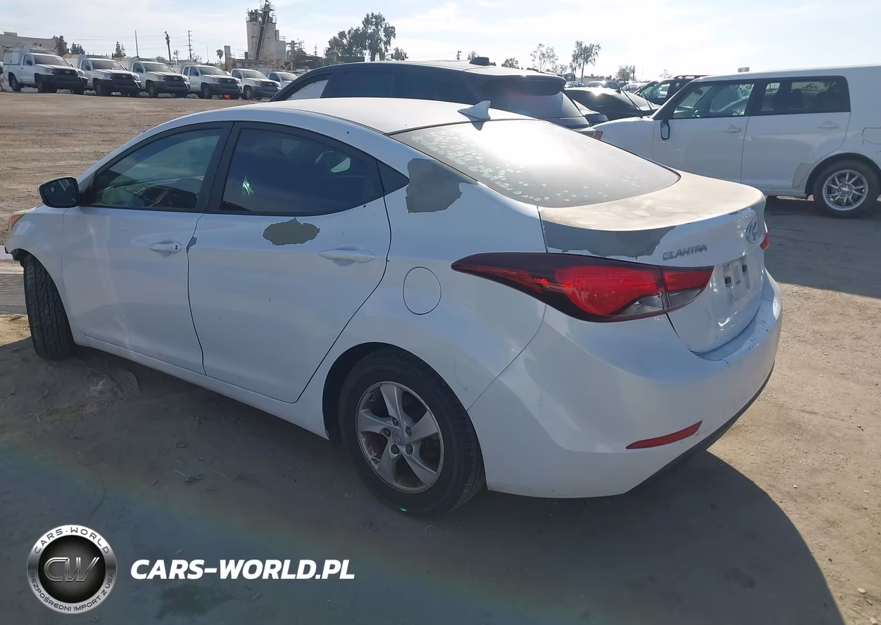 2015 Hyundai Elantra Se VIN:5NPDH4AE8FH638083 - 3