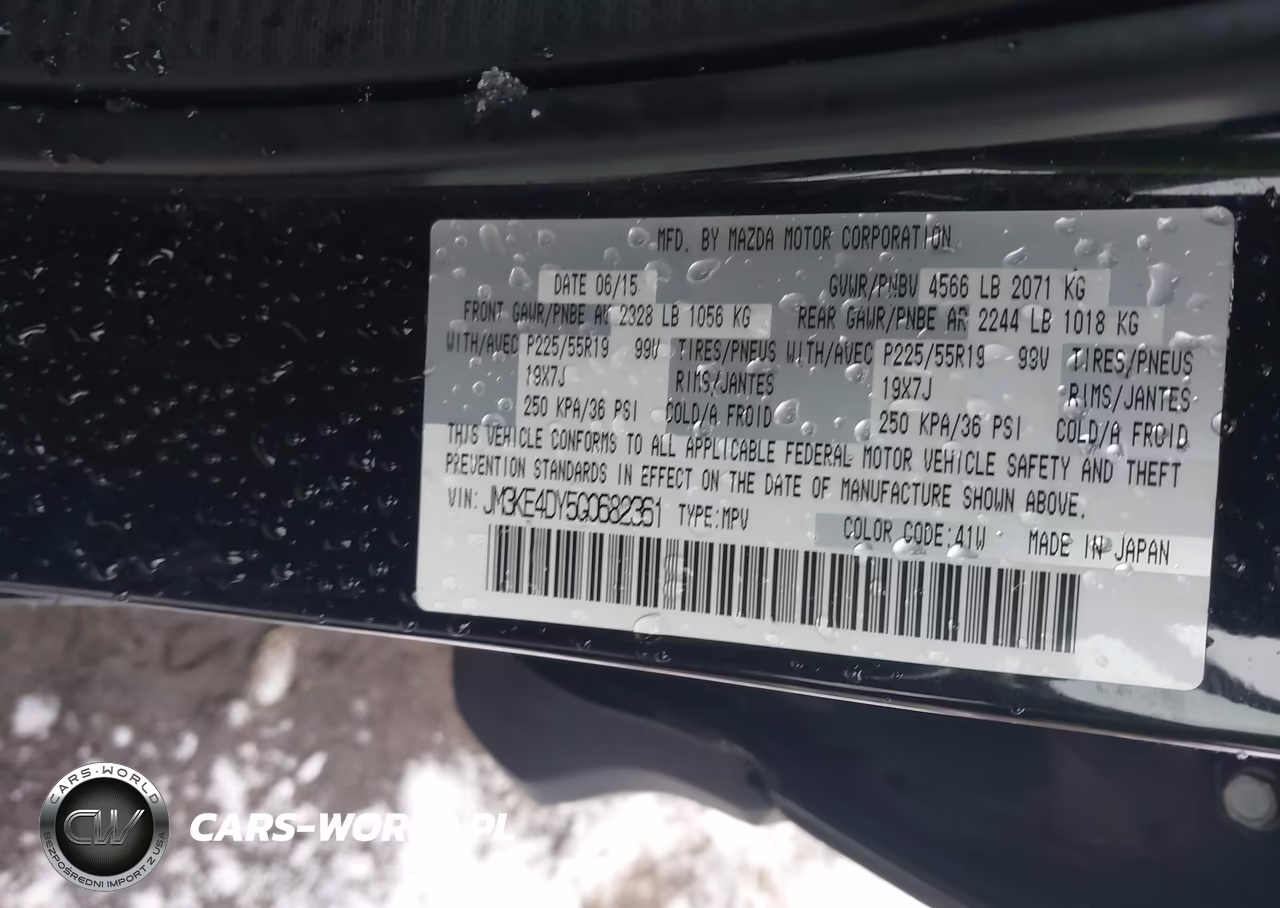 2016 Mazda Cx-5 Grand Touring VIN:JM3KE4DY5G0682361 - 9