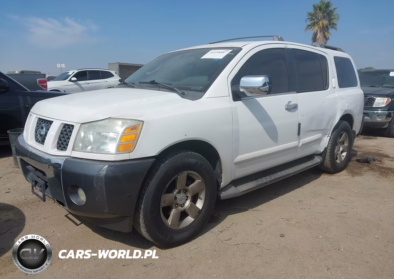 2004 Nissan Pathfinder Armada Se VIN:5N1AA08A94N731383 - 2