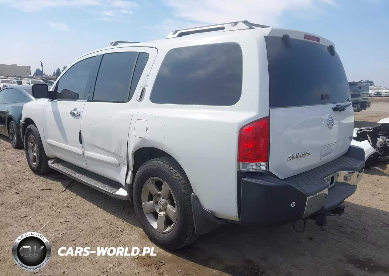 2004 Nissan Pathfinder Armada Se VIN:5N1AA08A94N731383 - 3