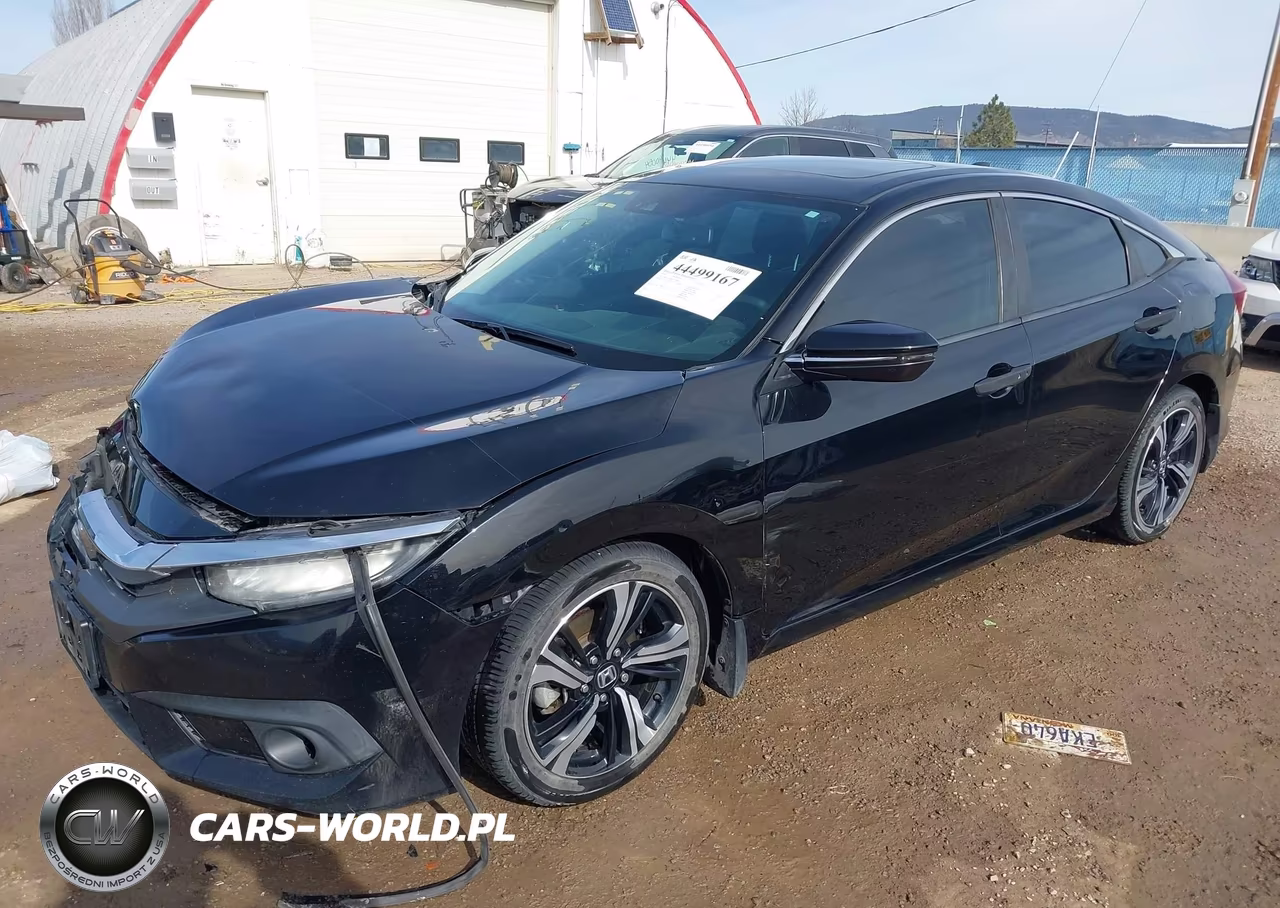 2016 Honda Civic Touring VIN:19XFC1F99GE037496 - 2