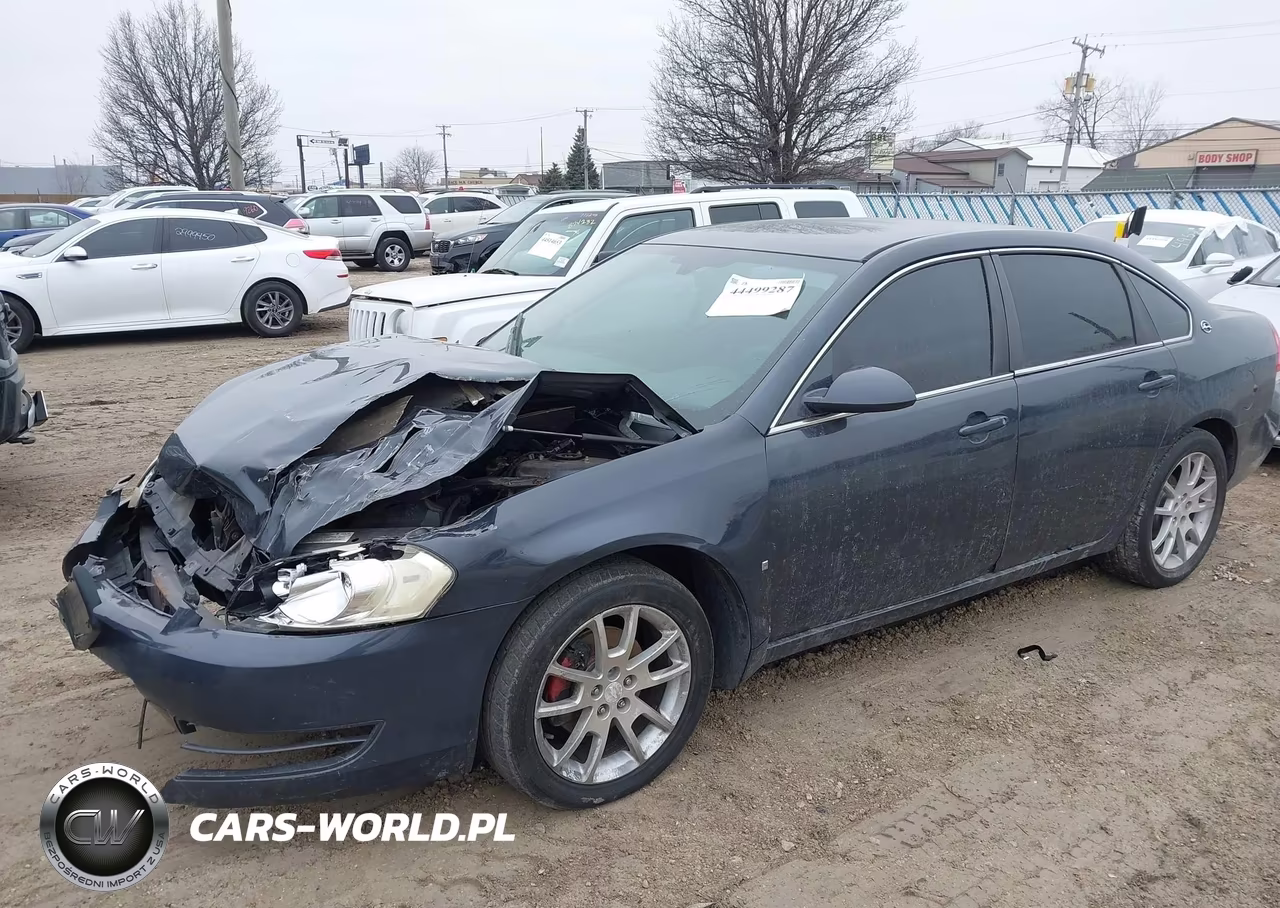 2008 Chevrolet Impala Lt VIN:2G1WT55K581292553 - 2