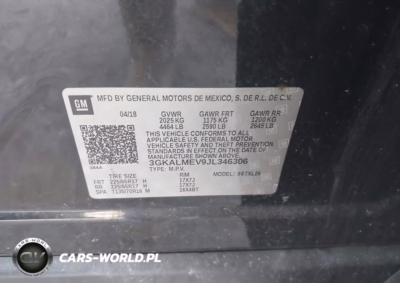2018 GMC Terrain Sle VIN:3GKALMEV9JL346306 - 9