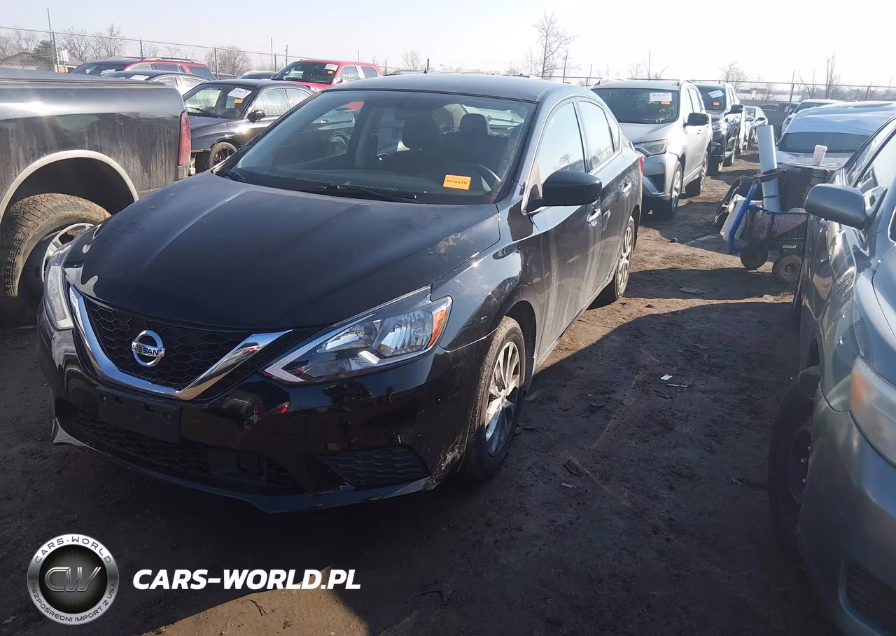 2019 Nissan Sentra Sv VIN:3N1AB7AP1KY390573 - 2