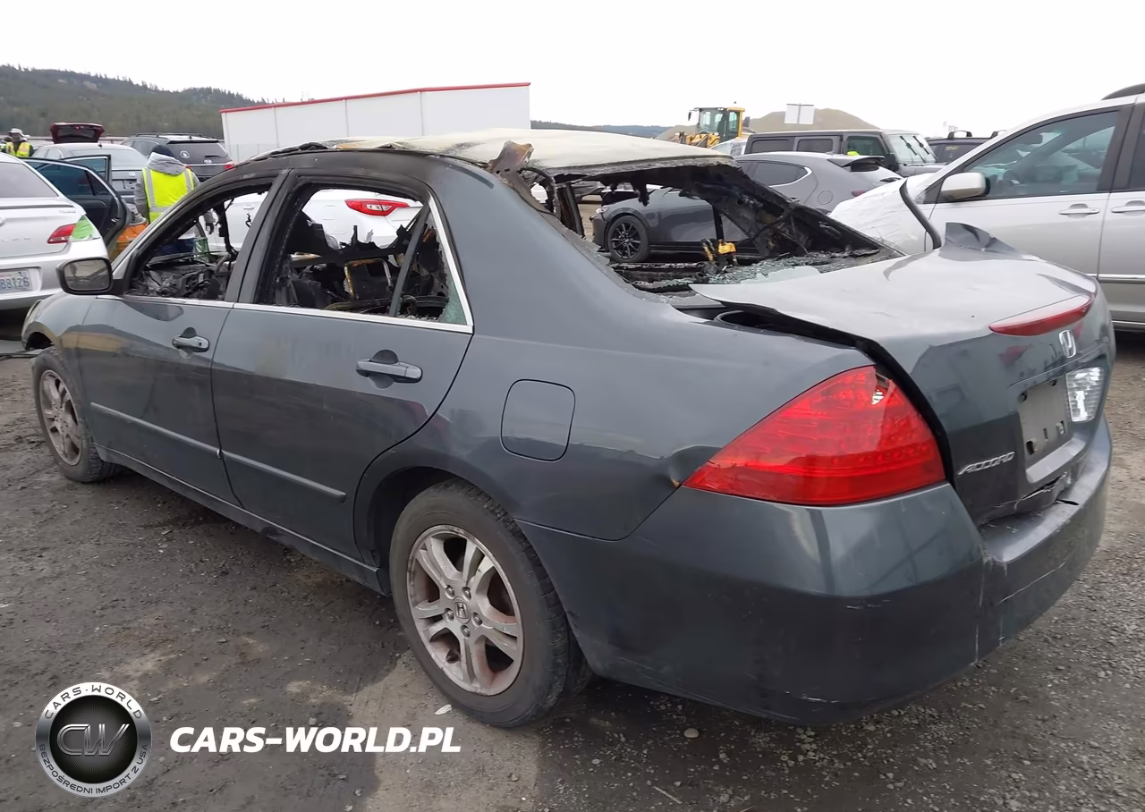 2006 Honda Accord 2.4 Se VIN:1HGCM55326A071822 - 3
