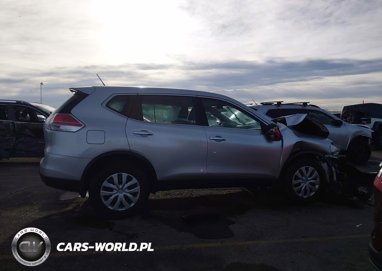 2015 Nissan Rogue S VIN:KNMAT2MV4FP591513 - 14