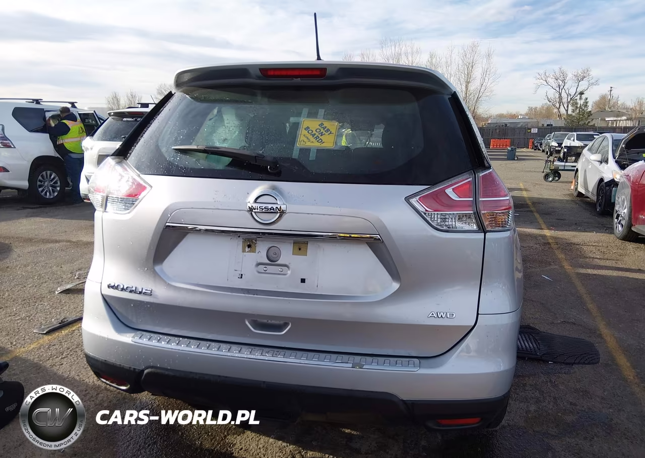 2015 Nissan Rogue S VIN:KNMAT2MV4FP591513 - 17