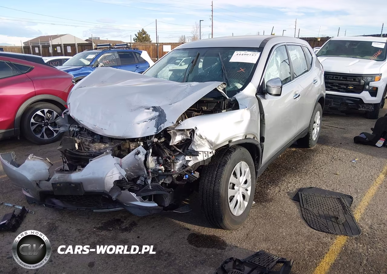 2015 Nissan Rogue S VIN:KNMAT2MV4FP591513 - 2