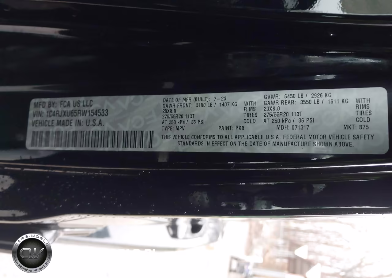 2024 Jeep Wrangler 4Xe Summit 4Xe VIN:1C4RJXU65RW154533 - 9