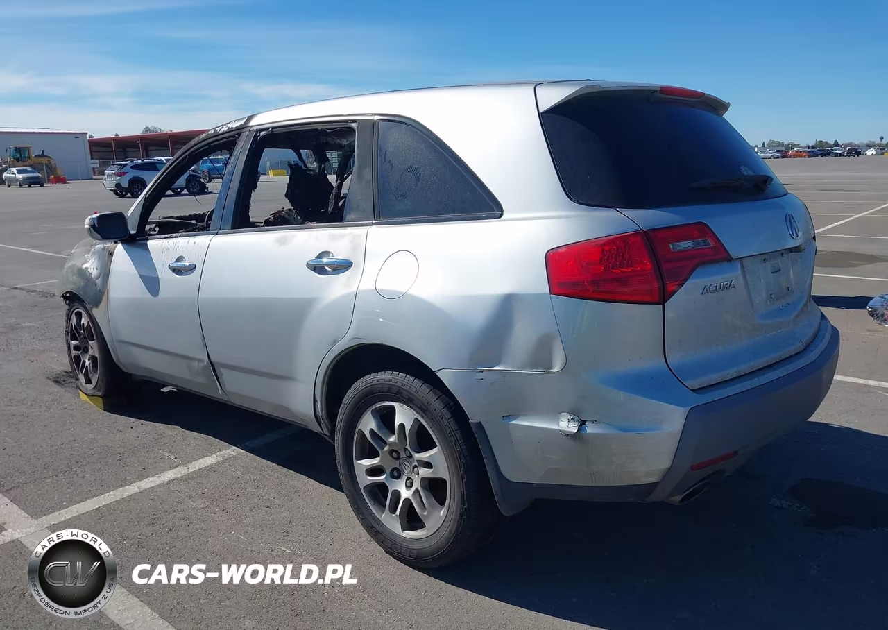 2008 Acura Mdx Technology Package VIN:2HNYD28438H535626 - 3