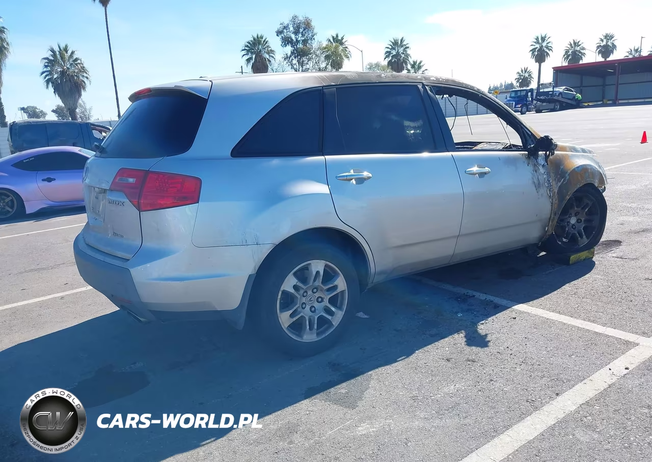 2008 Acura Mdx Technology Package VIN:2HNYD28438H535626 - 4