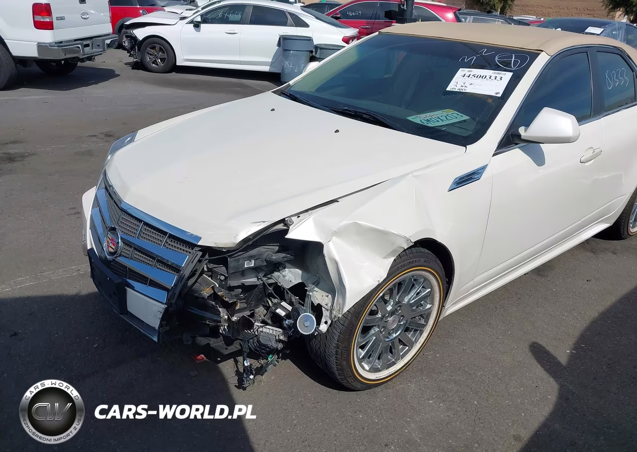 2010 Cadillac Cts Luxury VIN:1G6DE5EG6A0133632 - 2