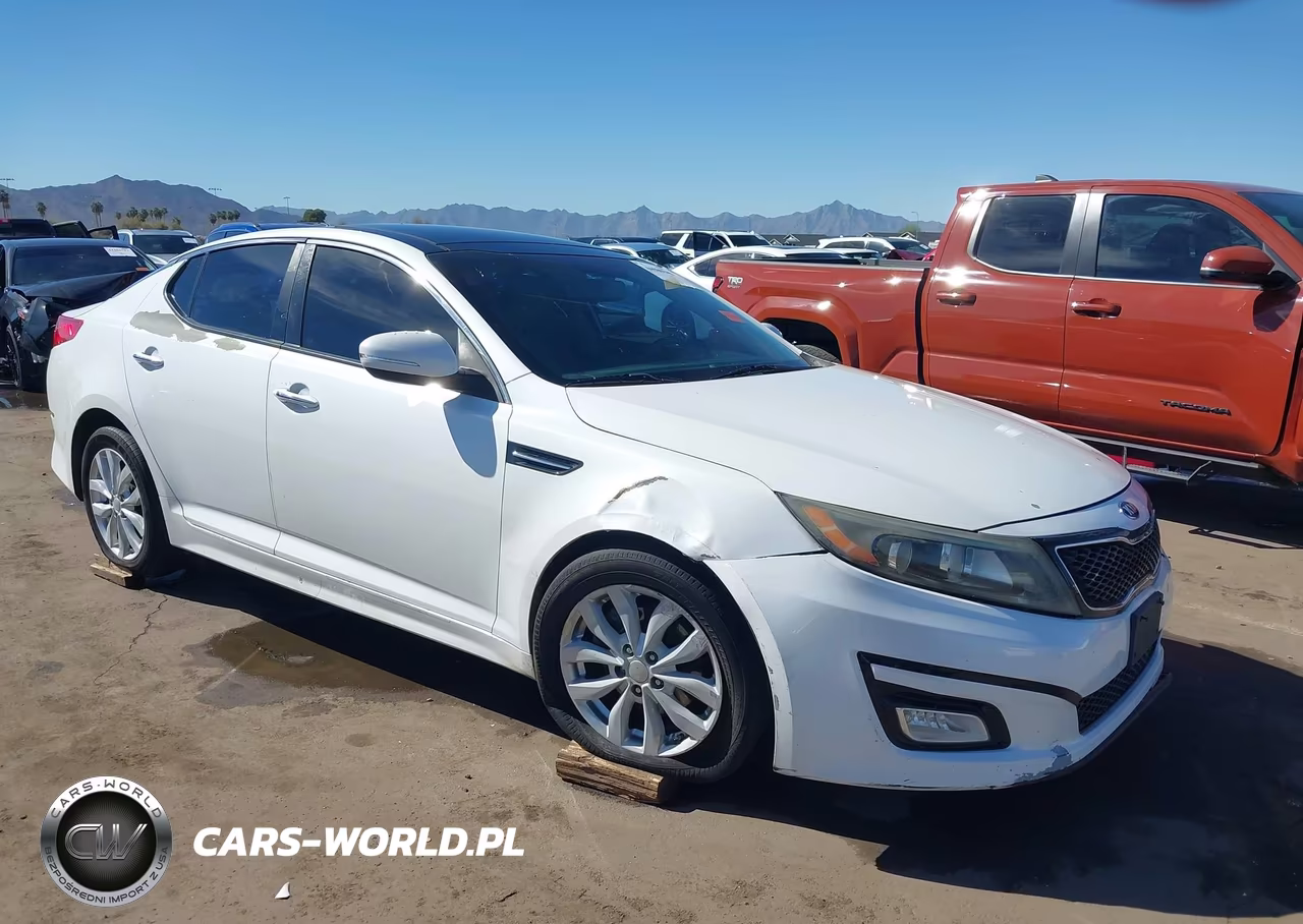 2014 Kia Optima Ex VIN:5XXGN4A72EG306657 - 1