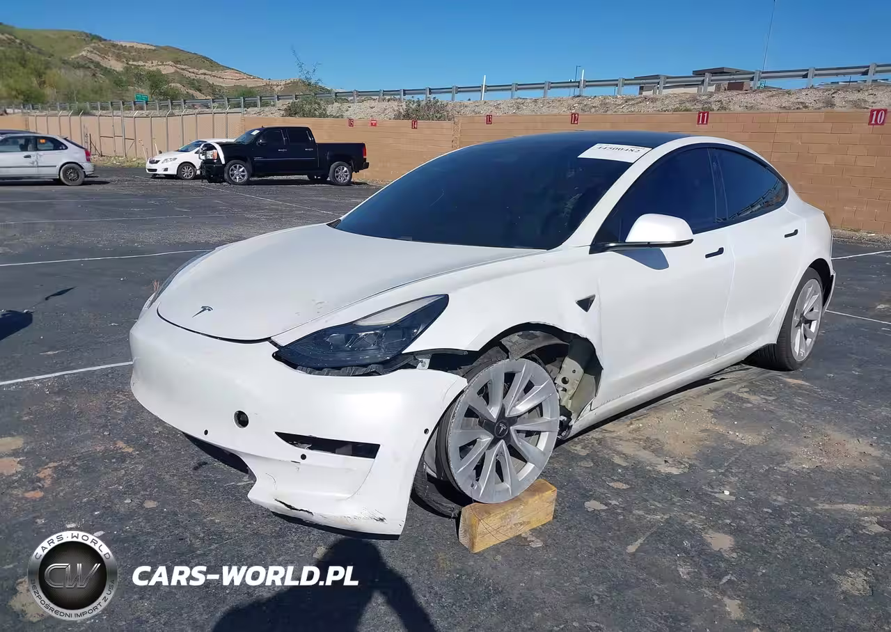 2021 Tesla Model 3 Long Range Dual Motor All-Wheel Drive VIN:5YJ3E1EB2MF075949 - 2