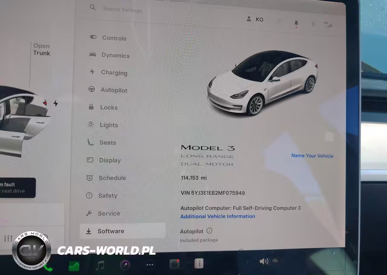 2021 Tesla Model 3 Long Range Dual Motor All-Wheel Drive VIN:5YJ3E1EB2MF075949 - 7