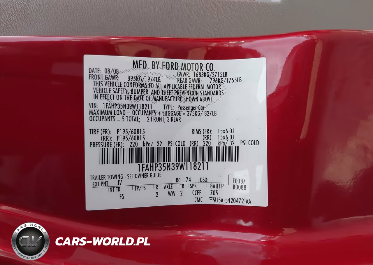 2009 Ford Focus Se VIN:1FAHP35N39W118211 - 9