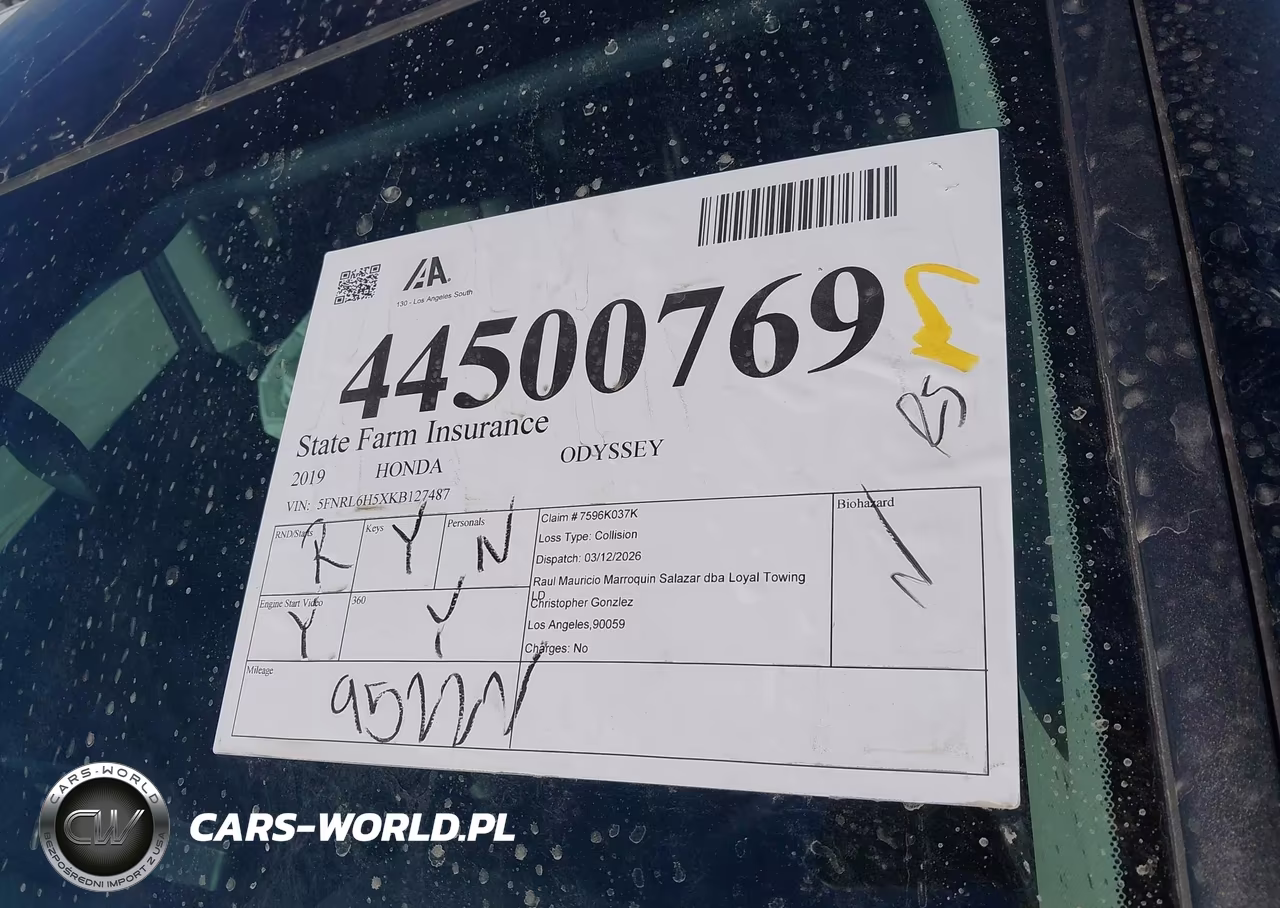 2019 Honda Odyssey Ex VIN:5FNRL6H5XKB127487 - 17