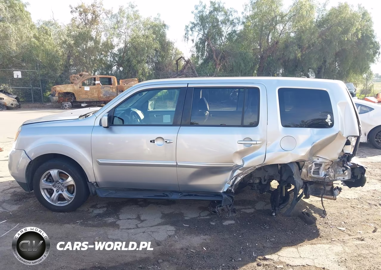2013 Honda Pilot Ex-L VIN:5FNYF3H56DB013717 - 14