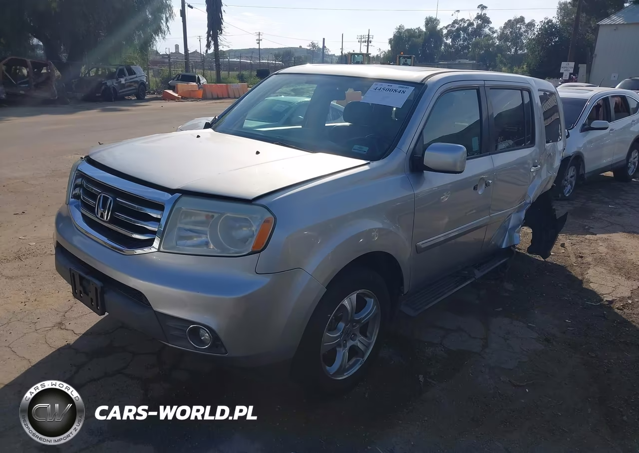 2013 Honda Pilot Ex-L VIN:5FNYF3H56DB013717 - 2