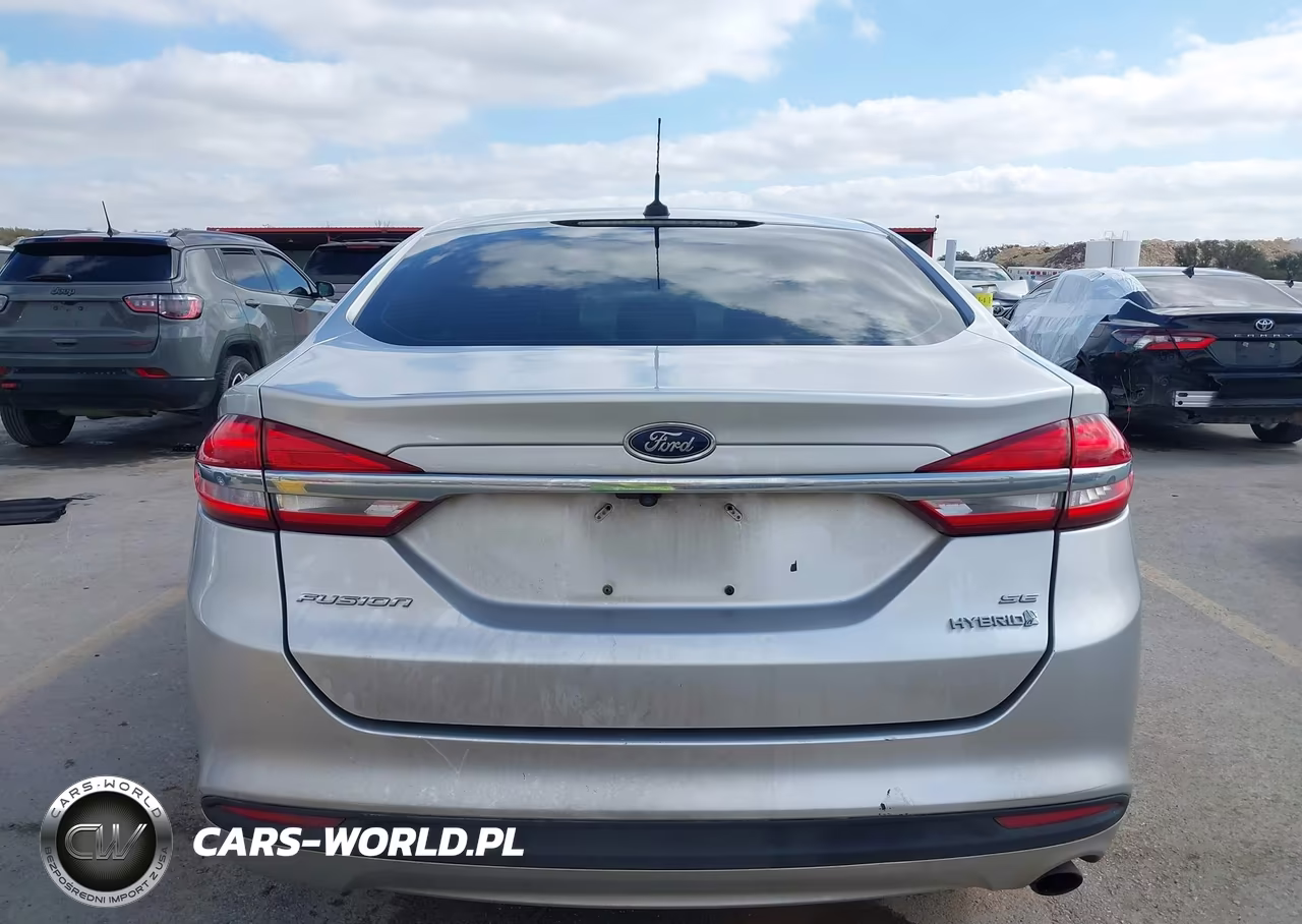 2017 Ford Fusion Hybrid Se VIN:3FA6P0LU2HR336643 - 16