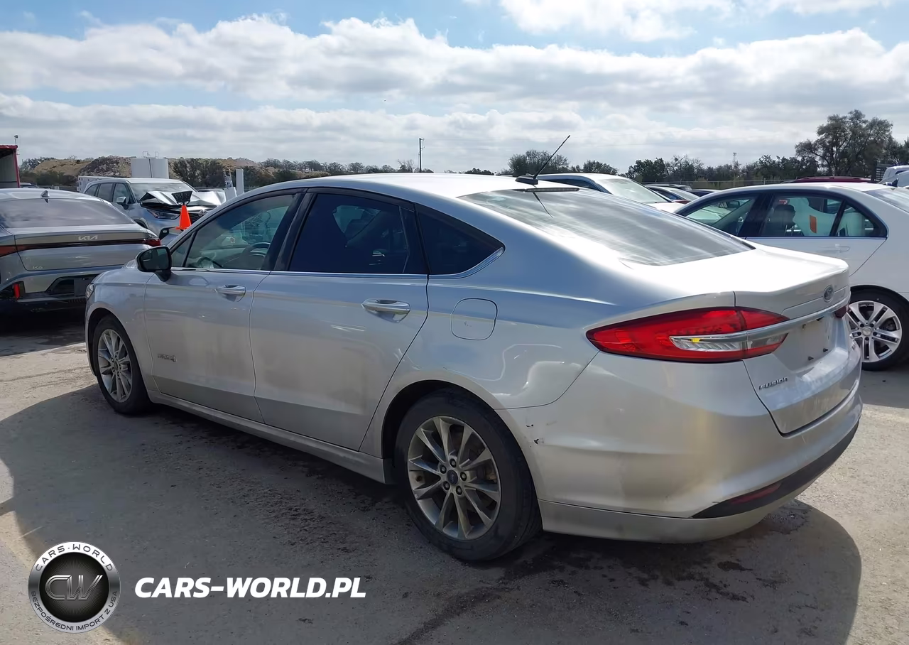 2017 Ford Fusion Hybrid Se VIN:3FA6P0LU2HR336643 - 3