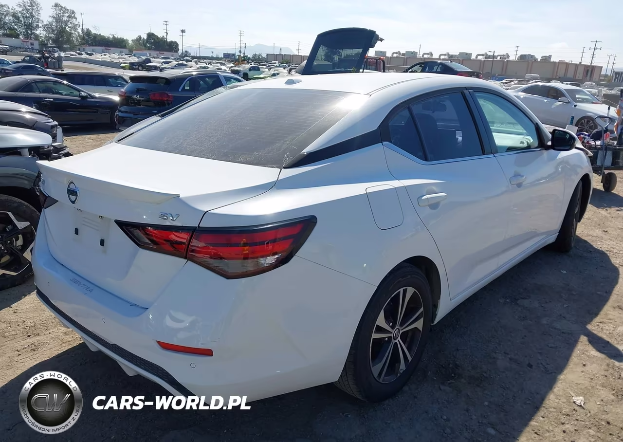 2022 Nissan Sentra Sv Xtronic Cvt VIN:3N1AB8CVXNY320902 - 4