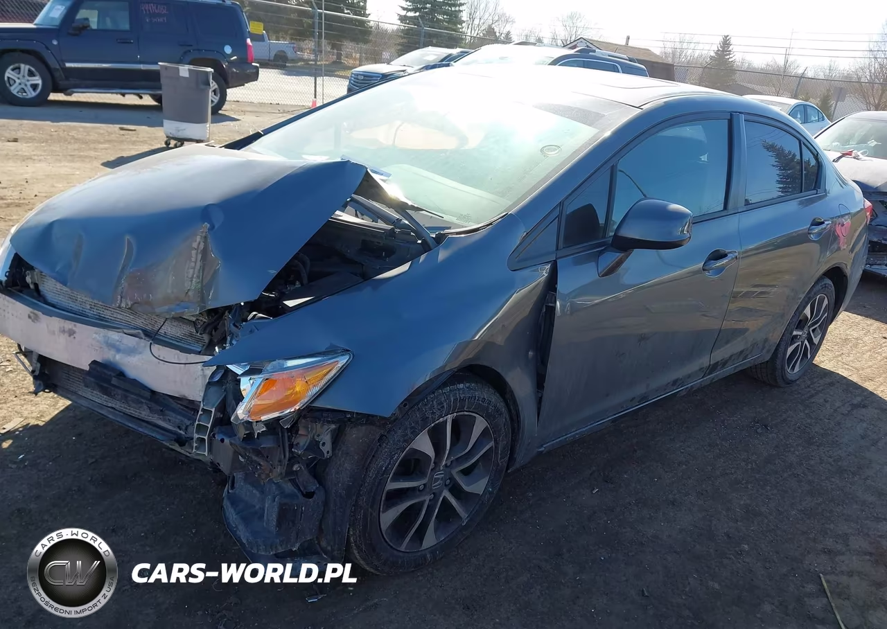 2013 Honda Civic Ex VIN:19XFB2F89DE089058 - 2