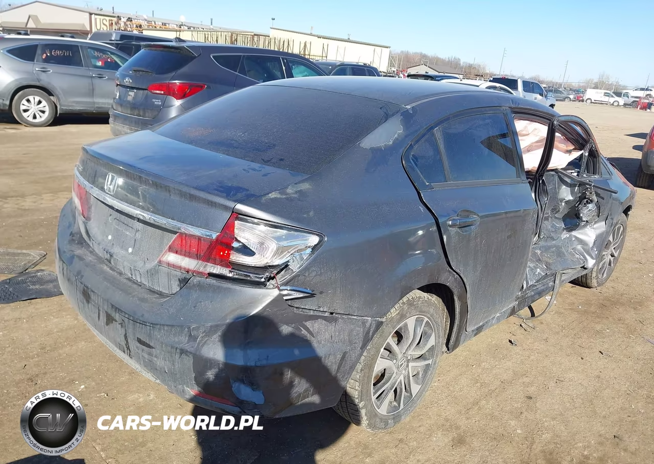 2013 Honda Civic Ex VIN:19XFB2F89DE089058 - 4