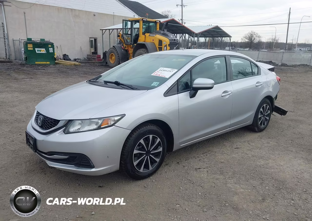 2015 Honda Civic Lx VIN:19XFB2F57FE272936 - 2
