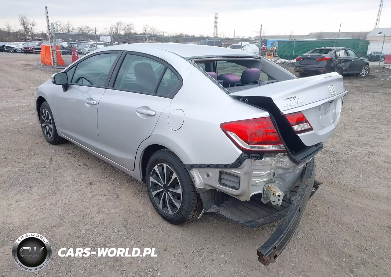 2015 Honda Civic Lx VIN:19XFB2F57FE272936 - 3