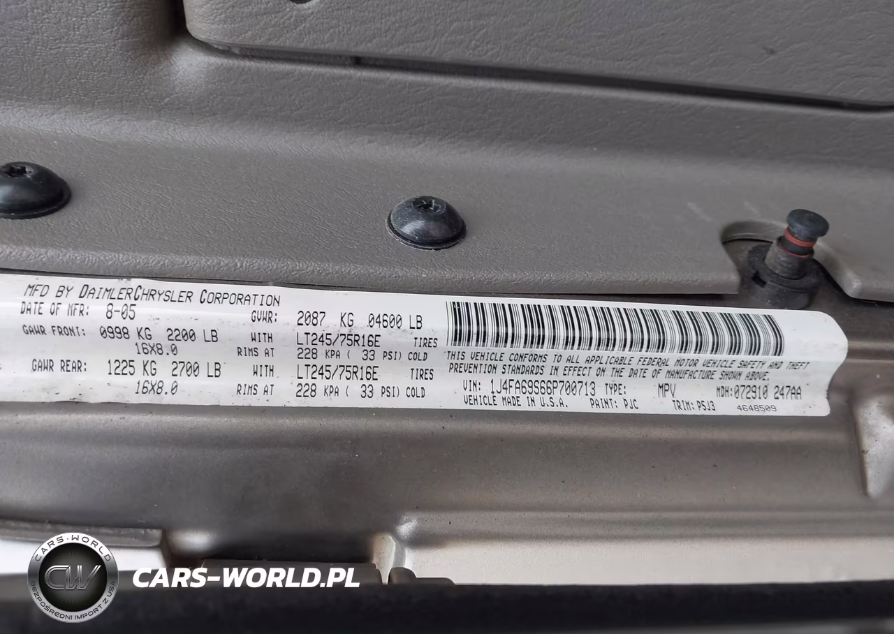 2006 Jeep Wrangler Rubicon VIN:1J4FA69S66P700713 - 9