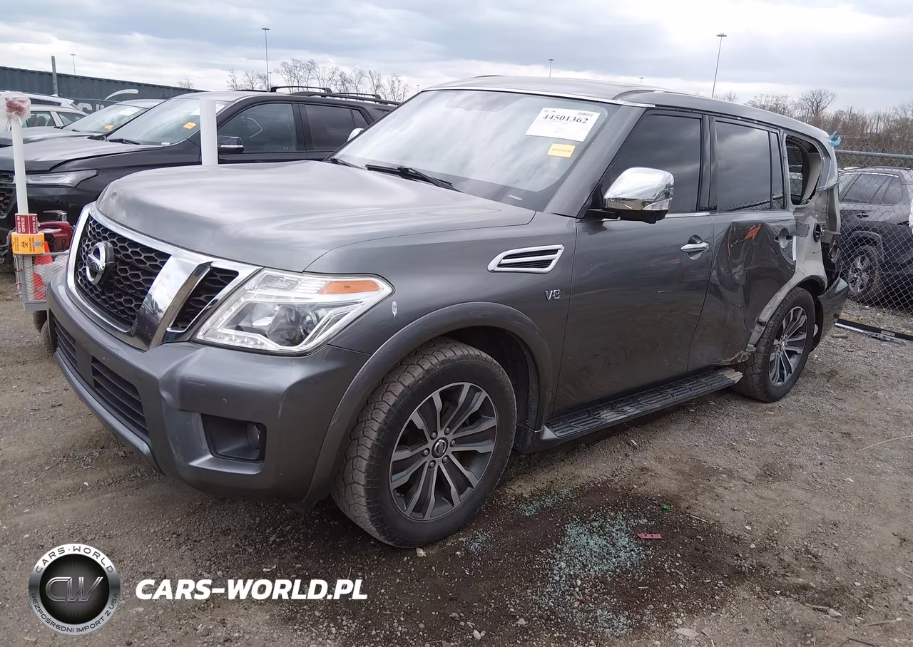 2019 Nissan Armada Sl VIN:JN8AY2ND9K9088599 - 2
