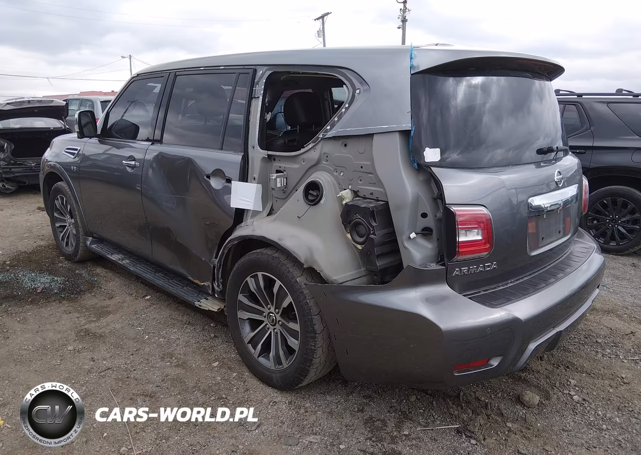 2019 Nissan Armada Sl VIN:JN8AY2ND9K9088599 - 3