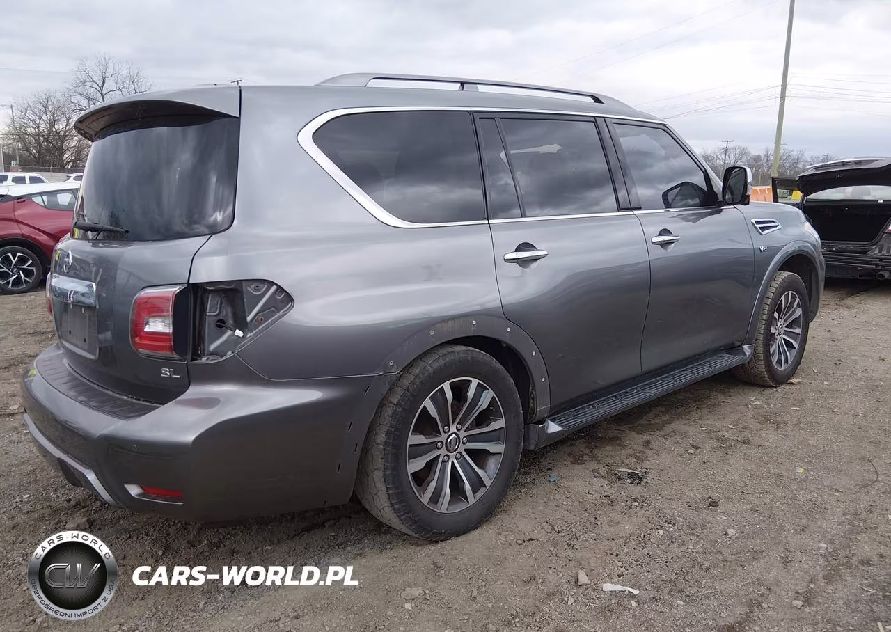 2019 Nissan Armada Sl VIN:JN8AY2ND9K9088599 - 4