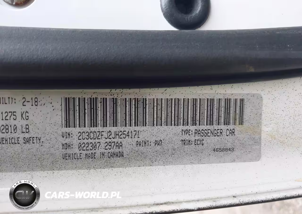 2018 Dodge Challenger R-T Scat Pack VIN:2C3CDZFJ2JH254171 - 9