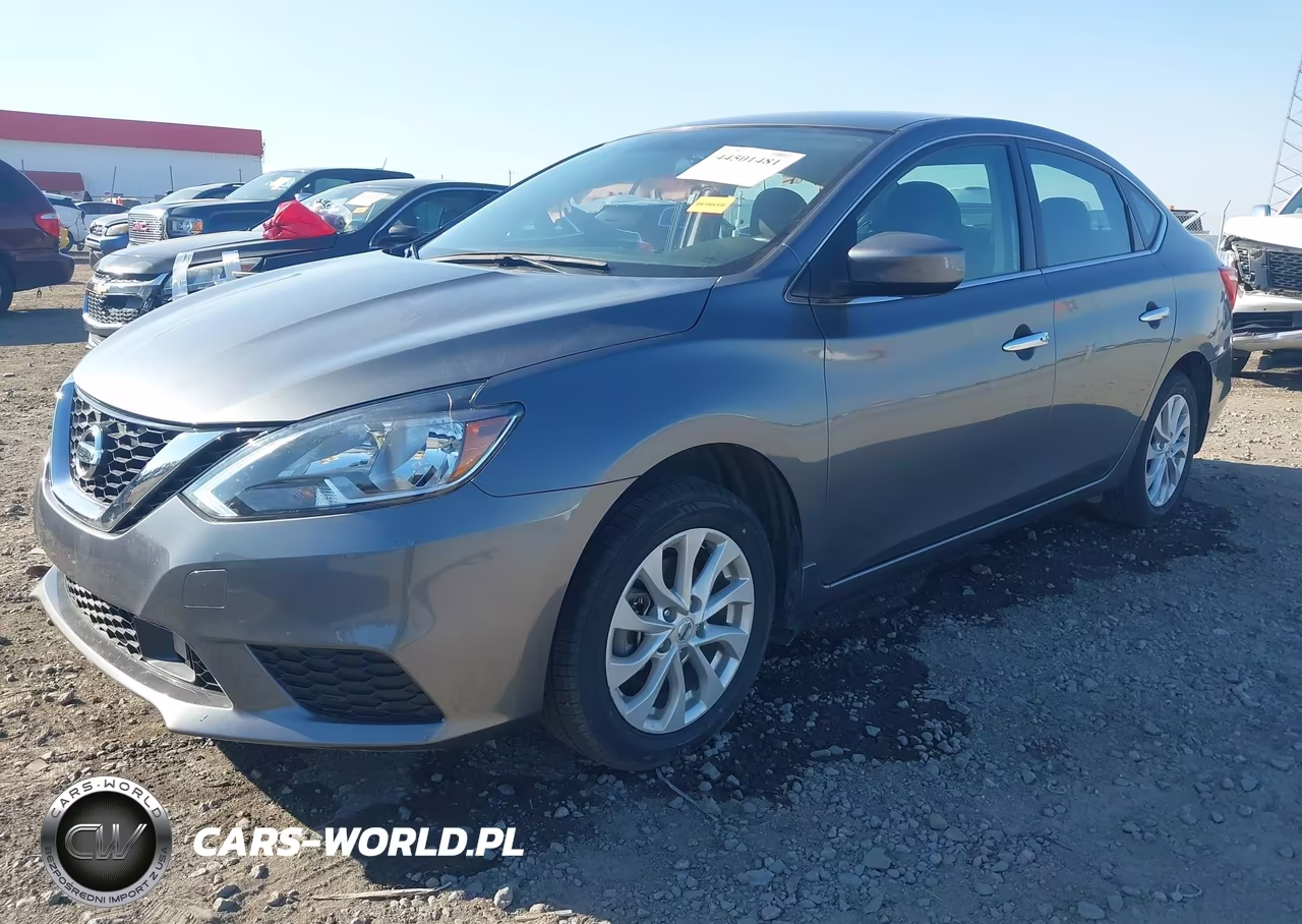 2019 Nissan Sentra Sv VIN:3N1AB7APXKL604084 - 2