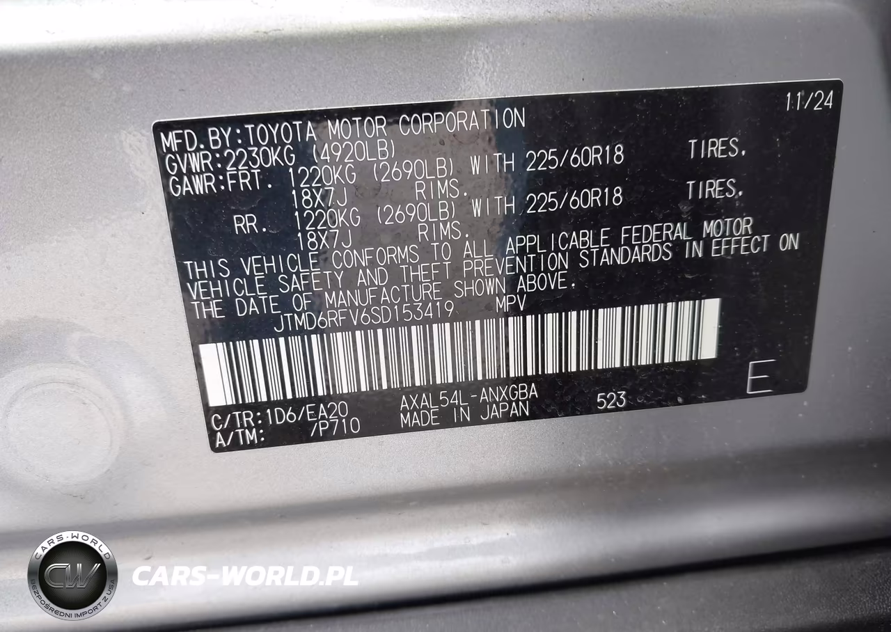 2025 Toyota Rav4 Hybrid Limited VIN:JTMD6RFV6SD153419 - 9